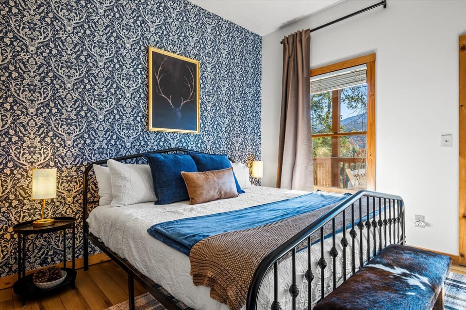 Our designer-remodeled King suite has plenty of style and character!