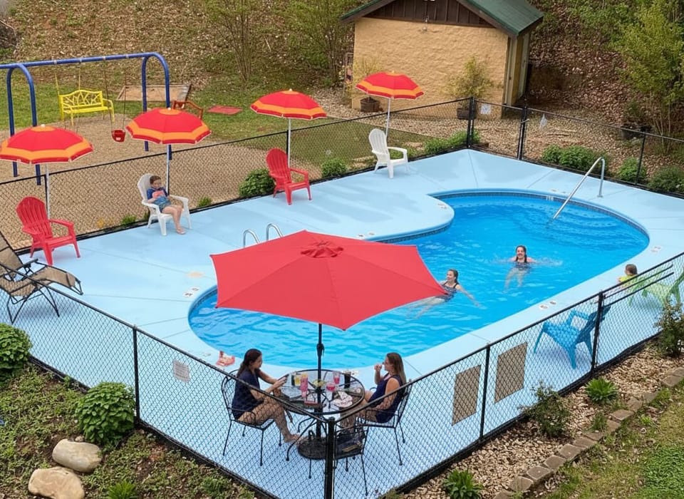 Enjoy the community pool & playground from May to September (Memorial Day through Labor Day)