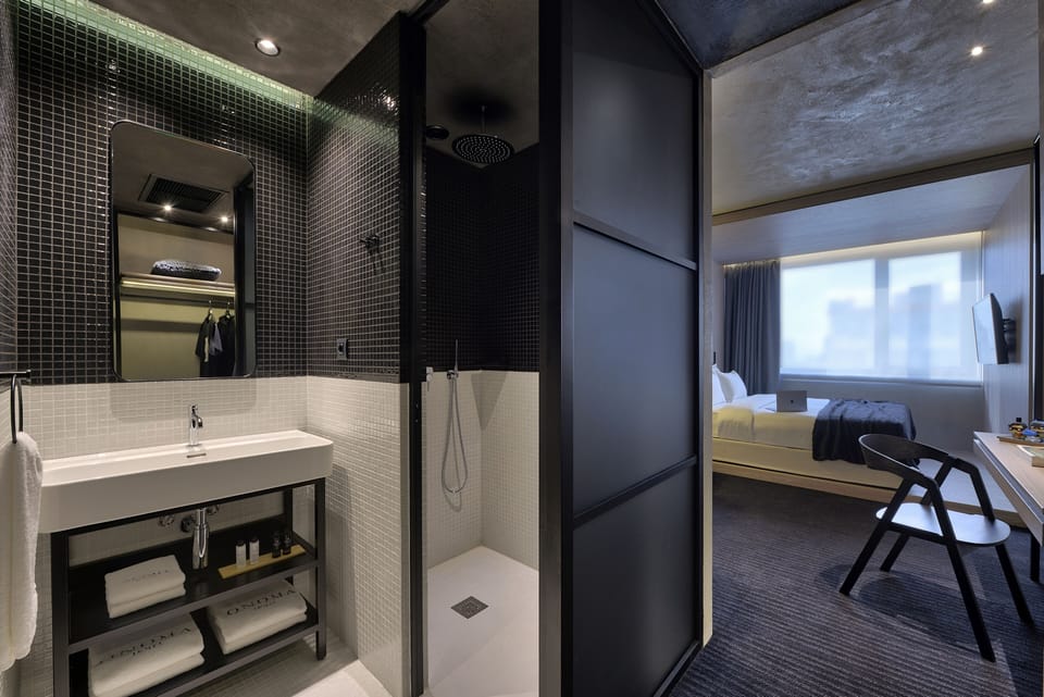 Eco-friendly toiletries, hair dryer, bathrobes, slippers