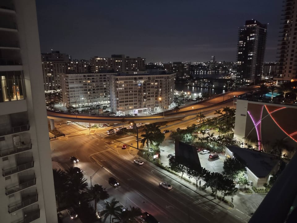 City view at night