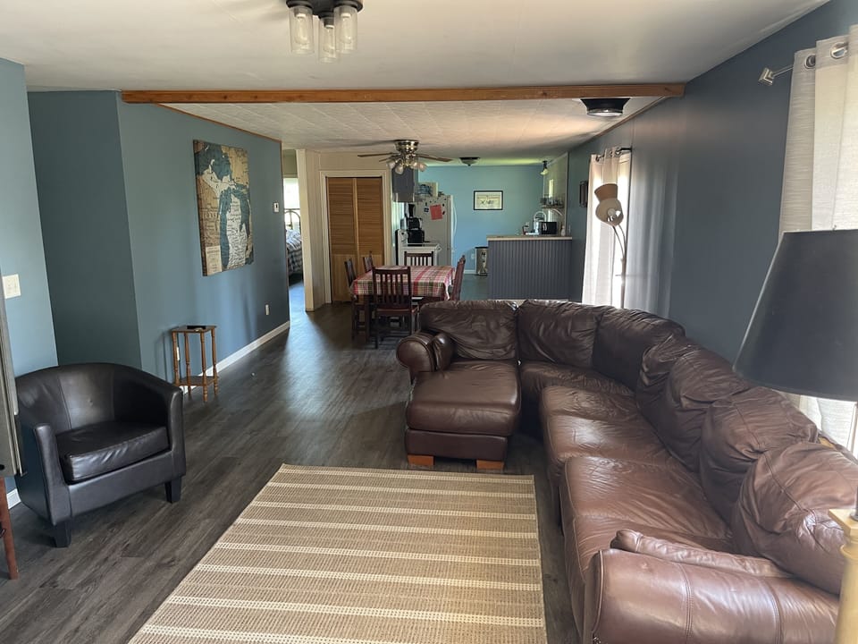 Open concept living space