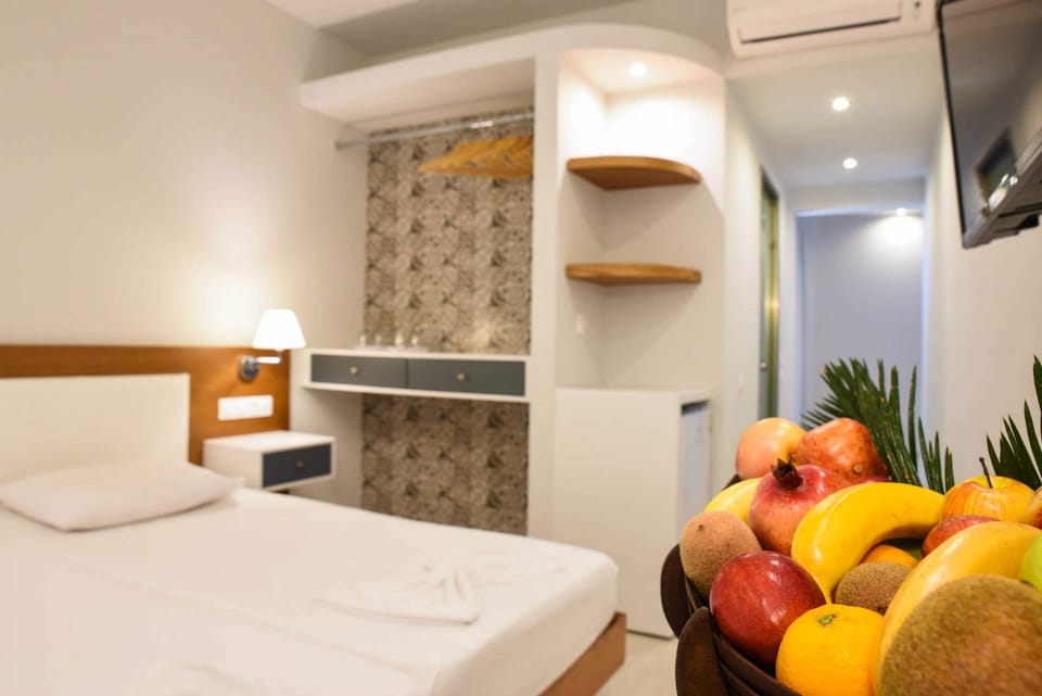 Triple Room Garden View | Desk, blackout drapes, soundproofing, free WiFi