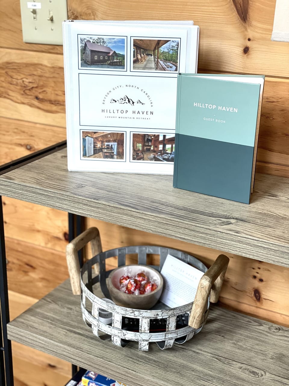 You’ll find thoughtful touches around the cabin to help you fee at home! 