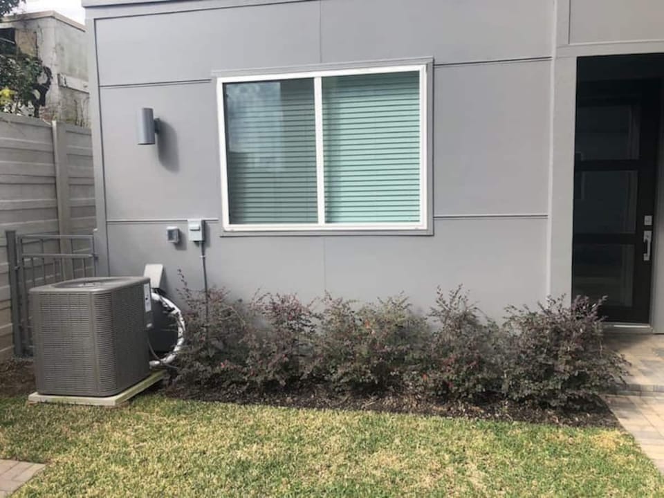 front of property