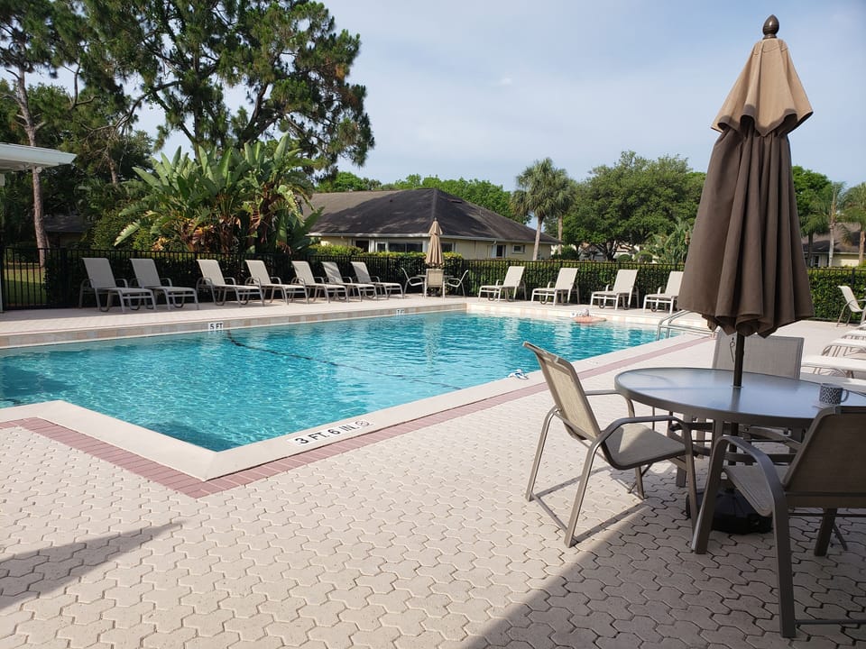 1 of 2 community pools 