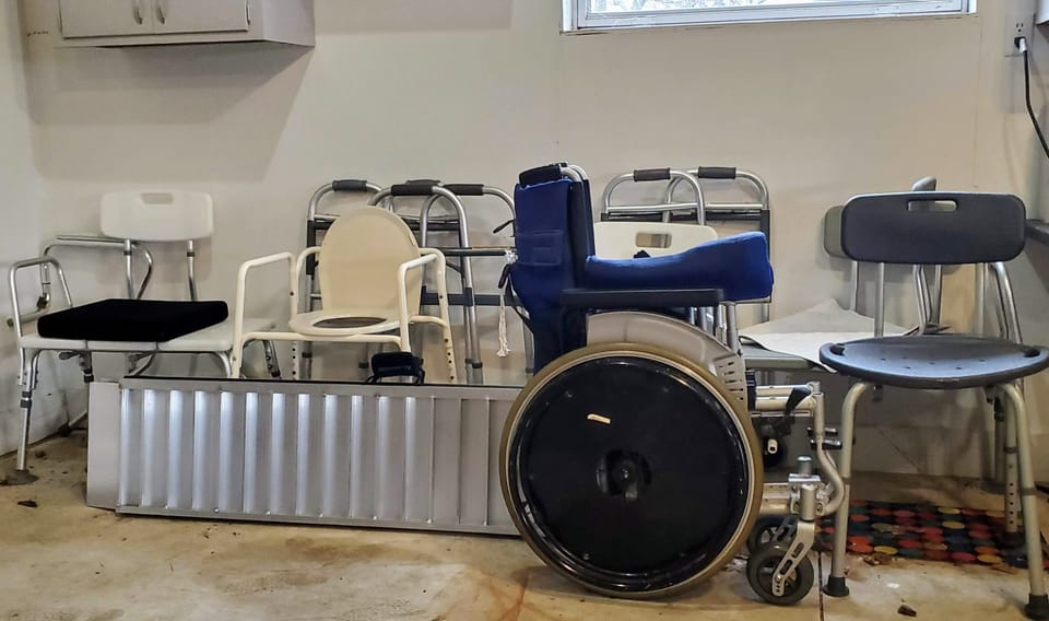 We have plenty of adaptive equipment should you need it!