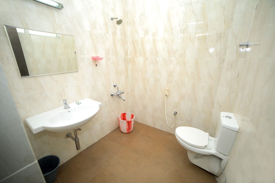 Deluxe Double Room | Bathroom | Shower, free toiletries, towels
