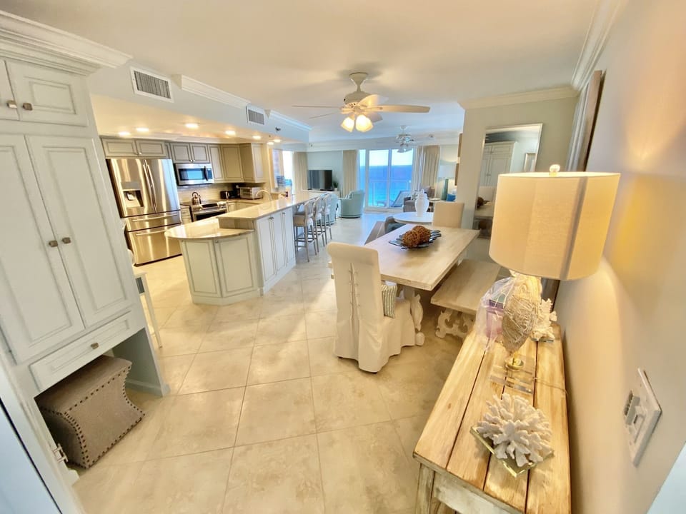 Open floor layout with beautiful views