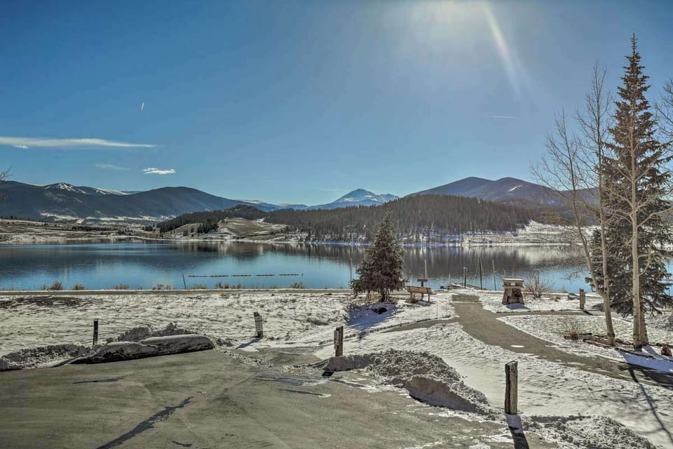 View of Lake Dillon From Parking Area.
