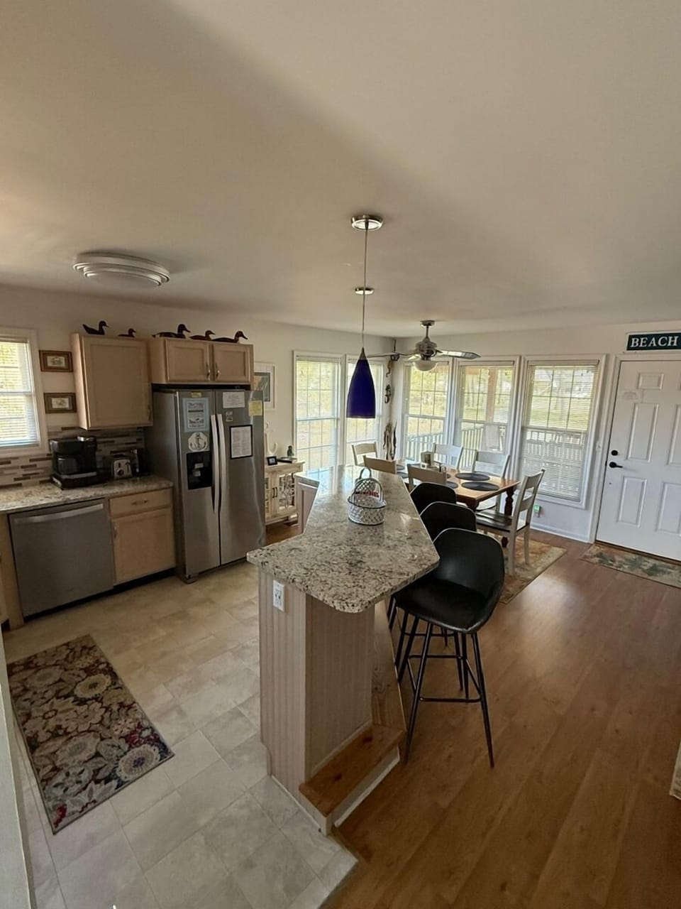 Fully equipped kitchen