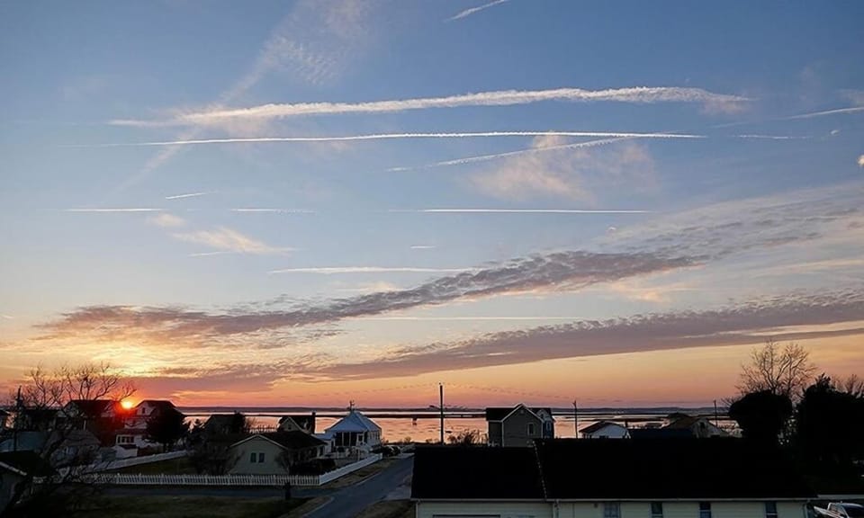 Sunset View over Channel