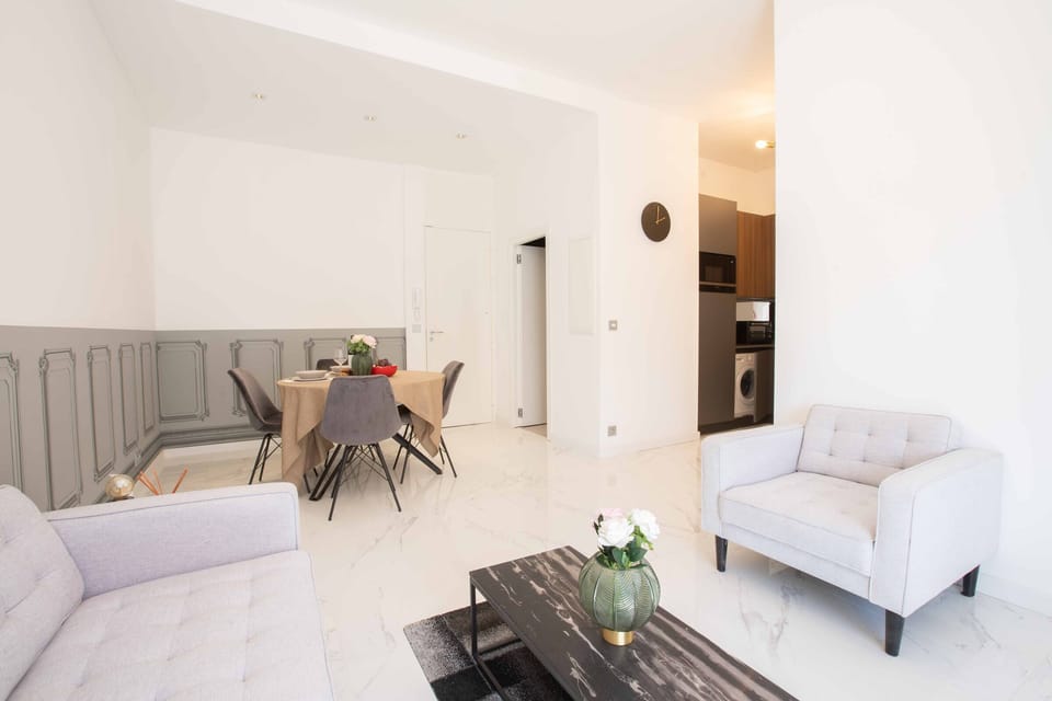 Modern and light living room