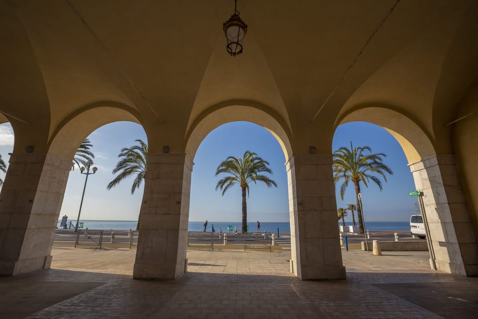 Les arches of Ponchettes de Nice