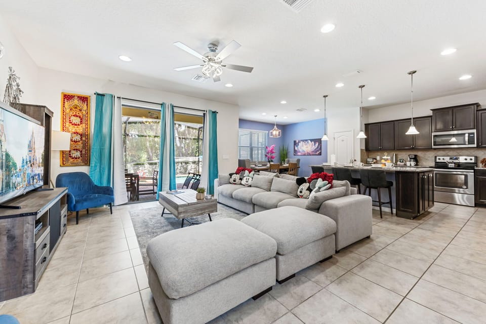 Open living area