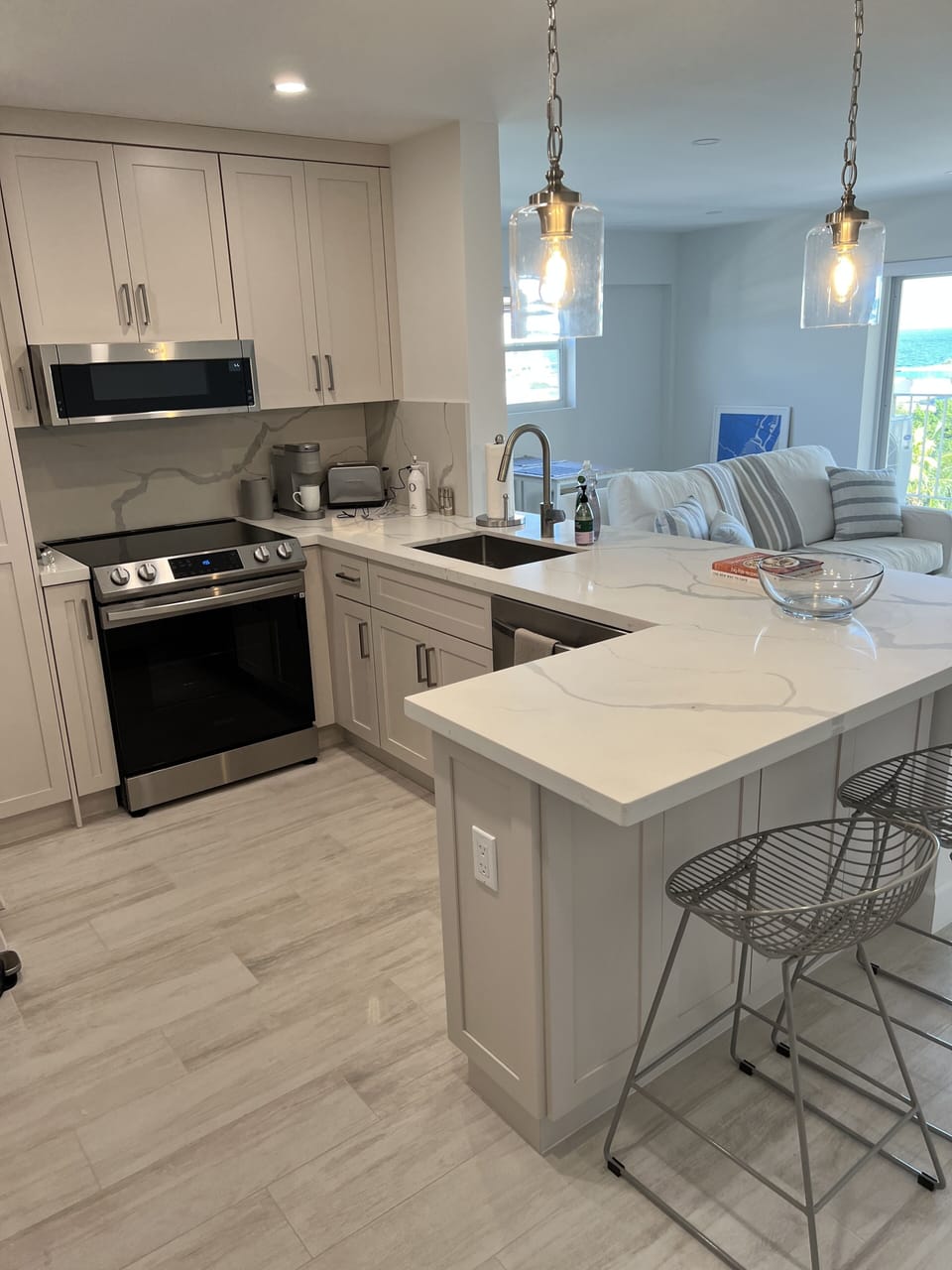 Newly renovated kitchen