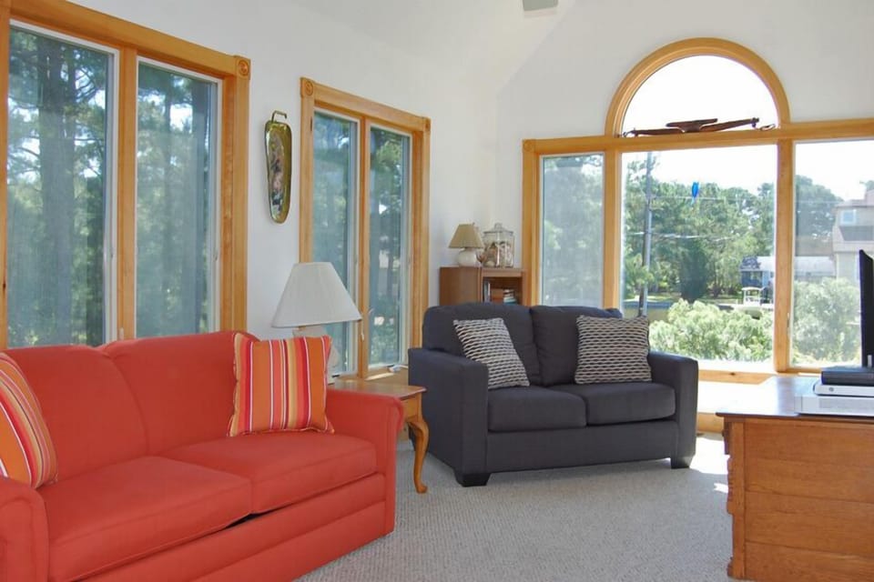 2nd Living Space with Queen Sleep Sofa