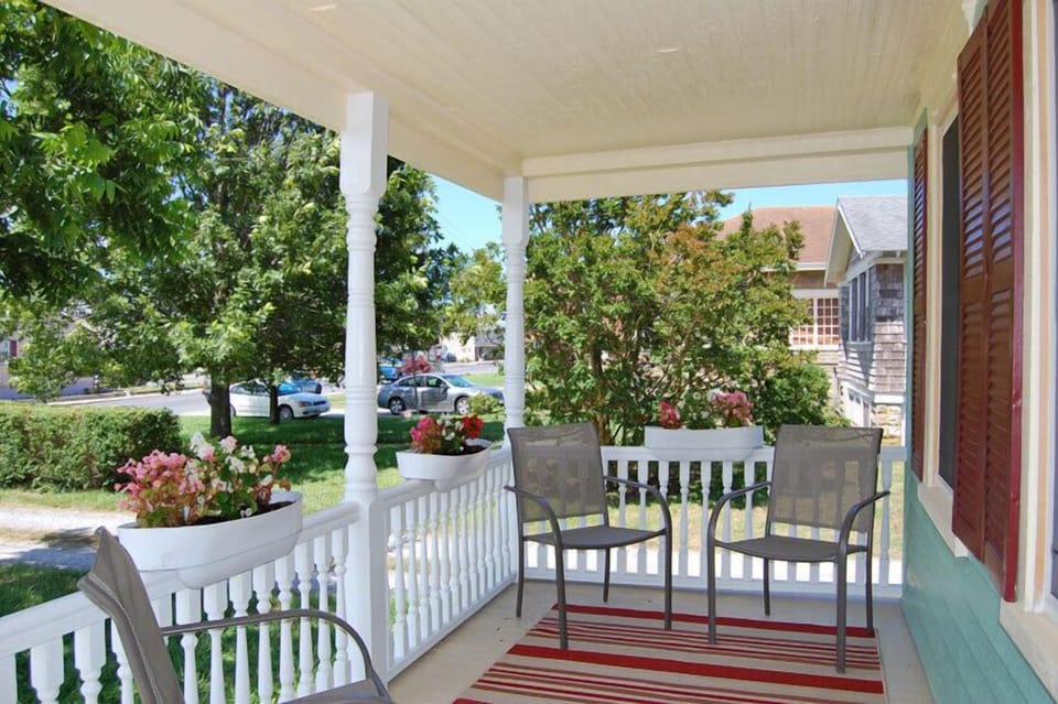 Relax on the front porch