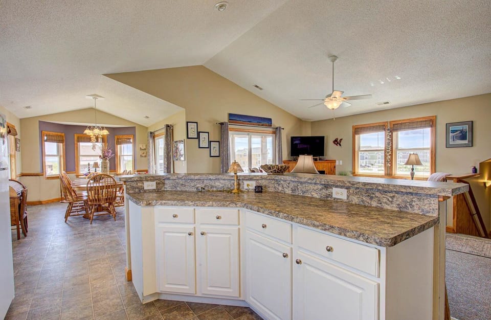 Kitchen area.