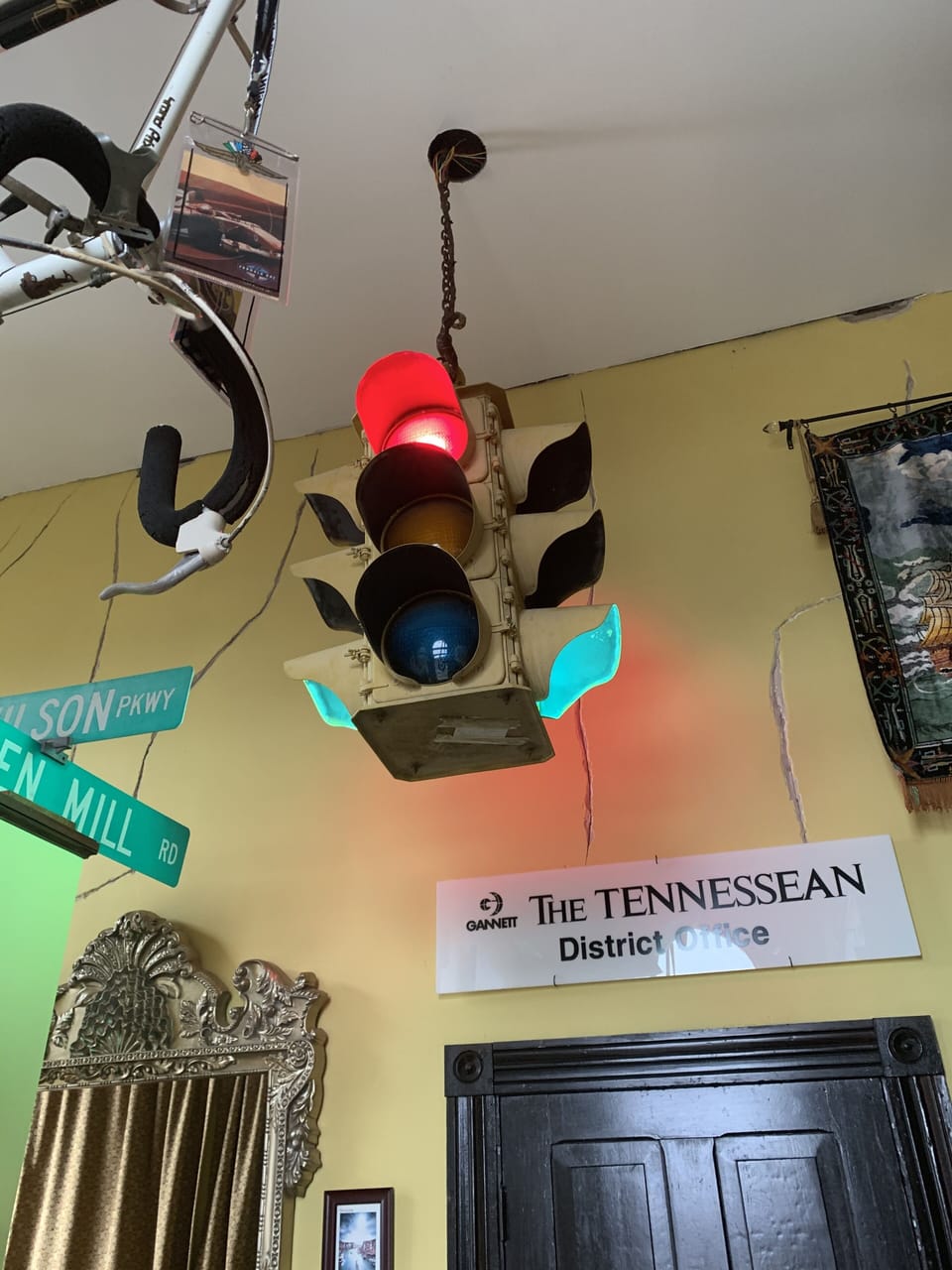 Vintage Traffic Light