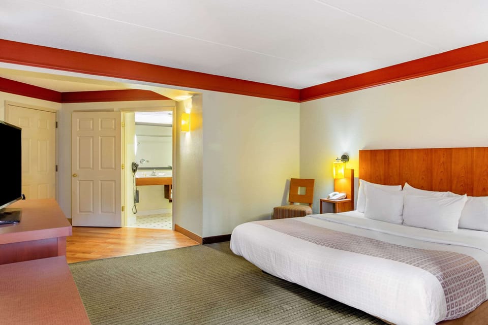 Suite, 1 King Bed, Non Smoking | Down comforters, desk, iron/ironing board, cribs (free)