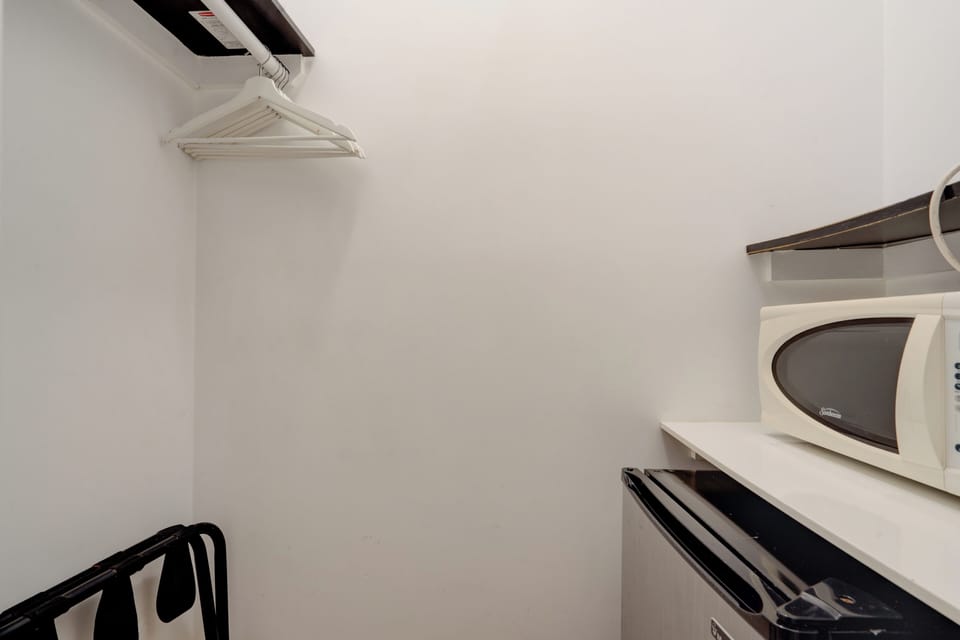 Standard Triple Room, 2 Double Beds | Individually furnished, desk, blackout drapes, soundproofing