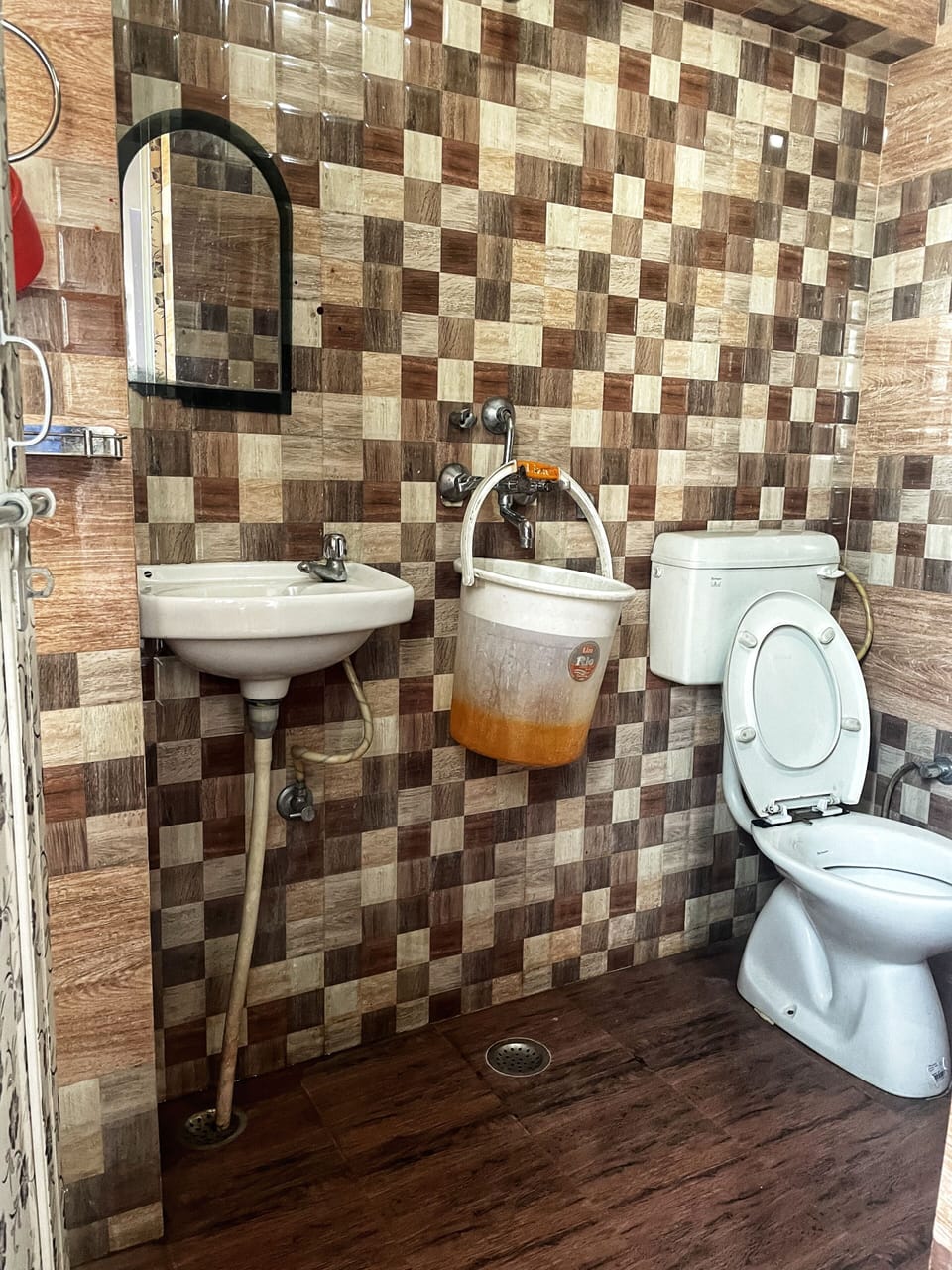 Triple Bed Room with River view | Bathroom | Shower, hair dryer