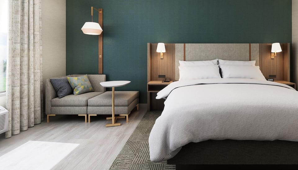 In-room safe, desk, blackout drapes, iron/ironing board