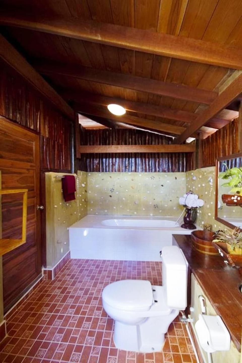 Free toiletries, hair dryer (on request), towels