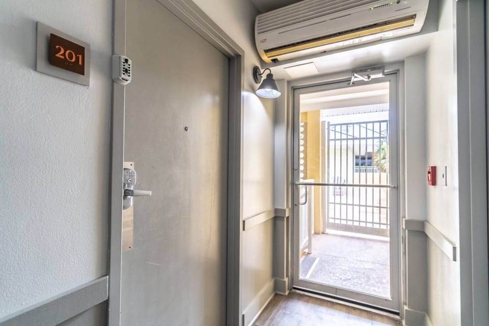 Inside Hall Access To Unit