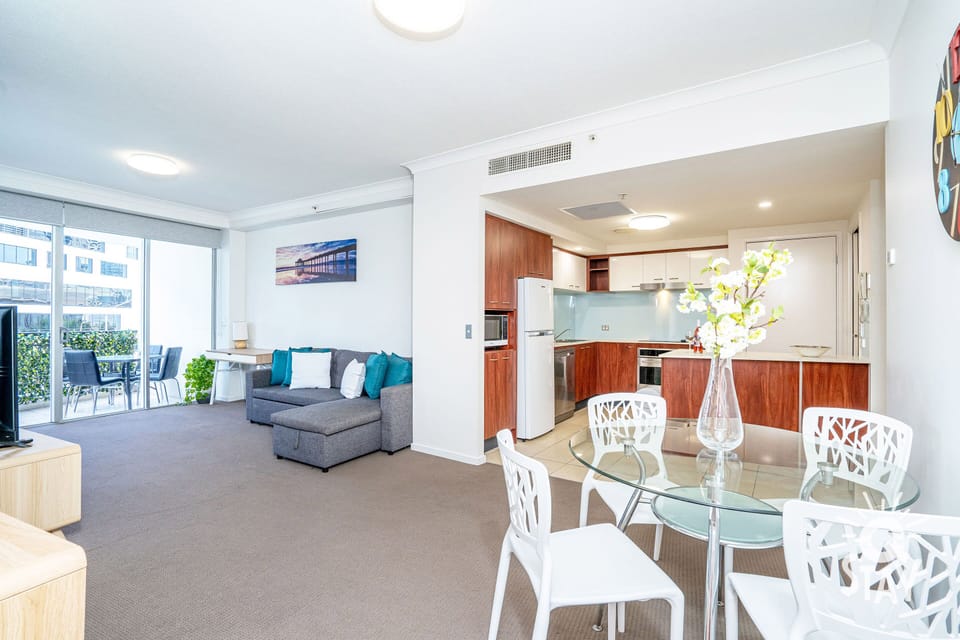 The living room area just next to the dining area 🥣
