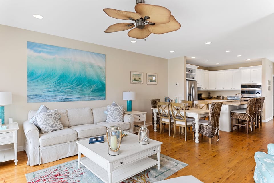 Living Room with Open Floor Concept