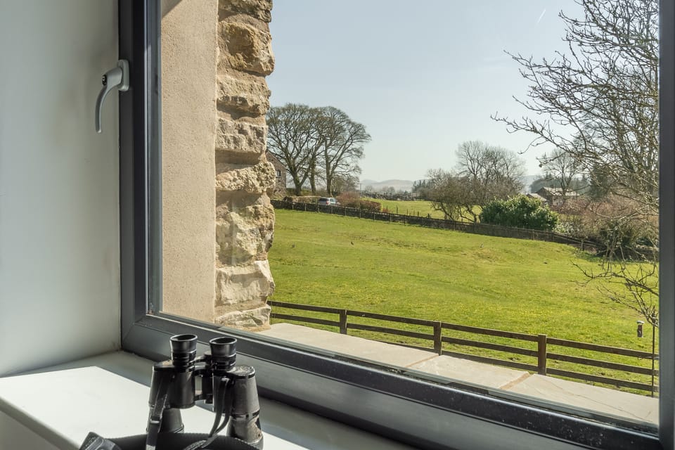 Far reaching views from the first floor