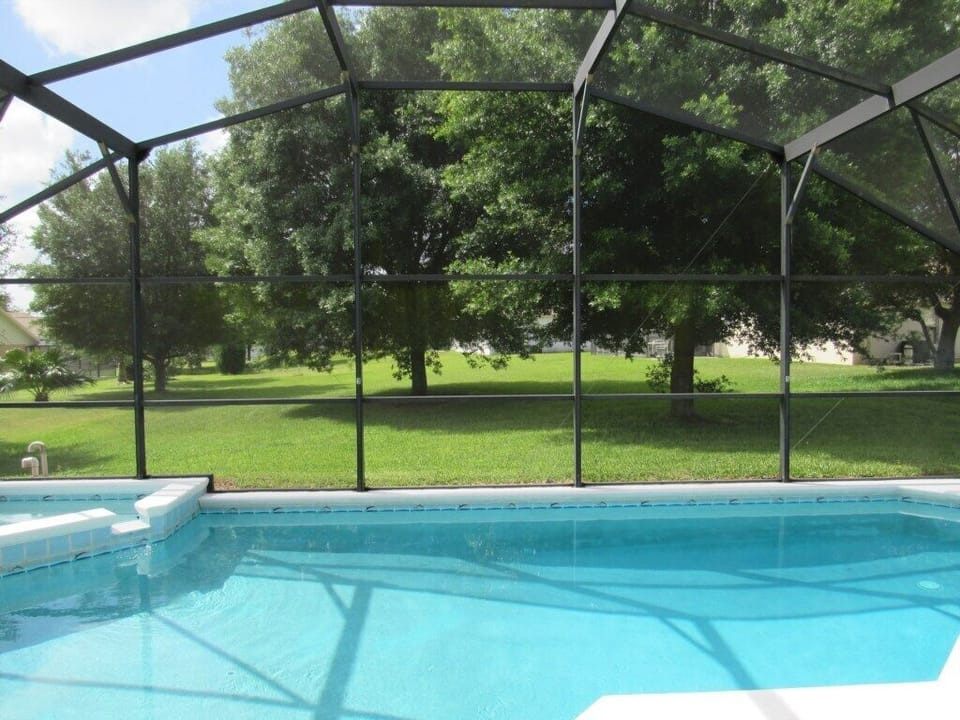 Private Patio With Pool and Spa