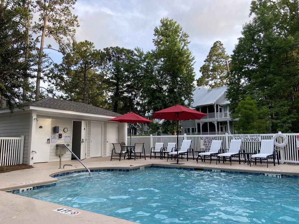 When you need a sand break, head to our community pool. 