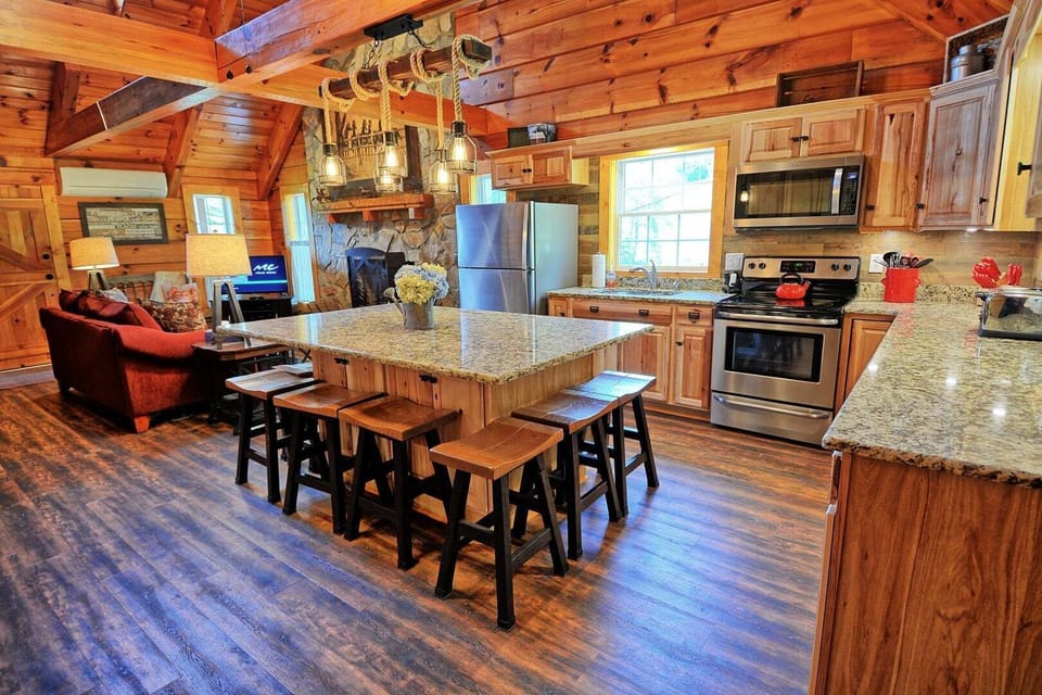 Large Kitchen Island with Seating for 8
