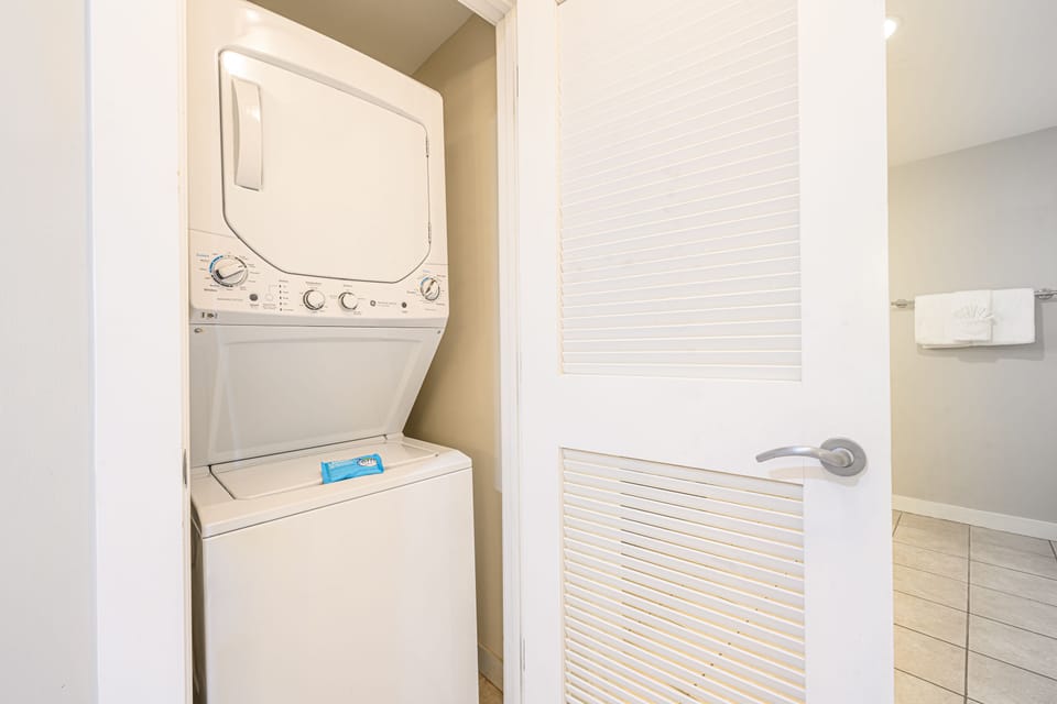 In Unit Laundry Closet