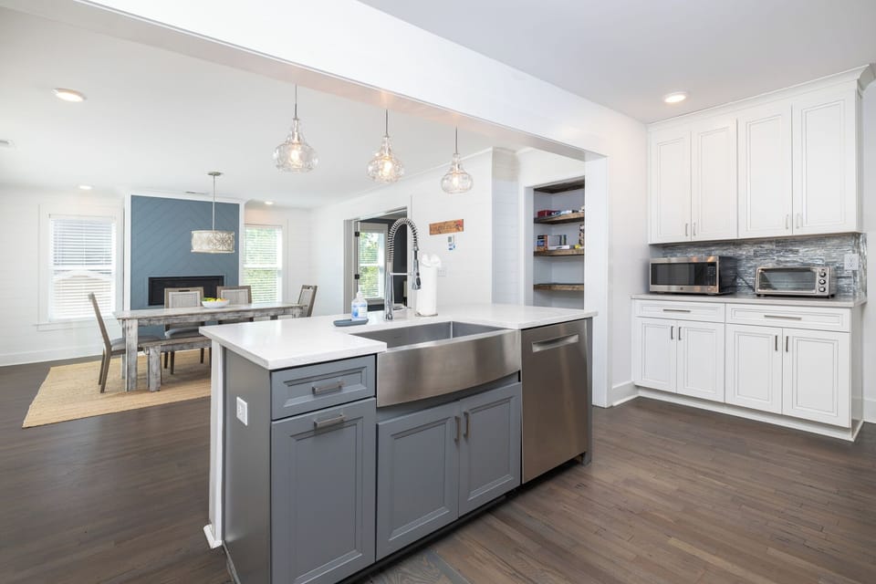 This gourmet kitchen has been fully updated