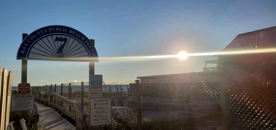 SUN SET BEACH ENTERANCE #7