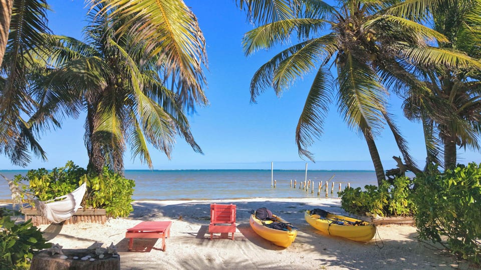 Two kayaks for your use included