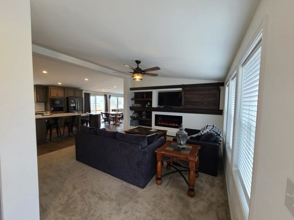 open concept living