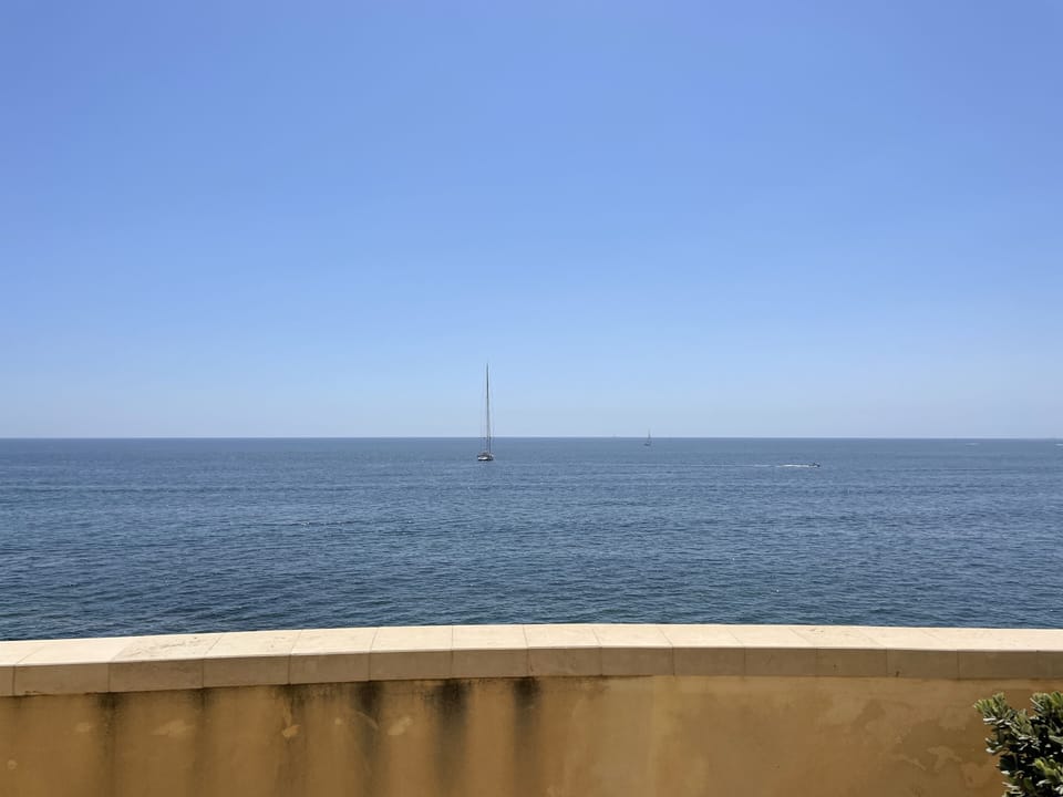 The blue of the Ionian sea