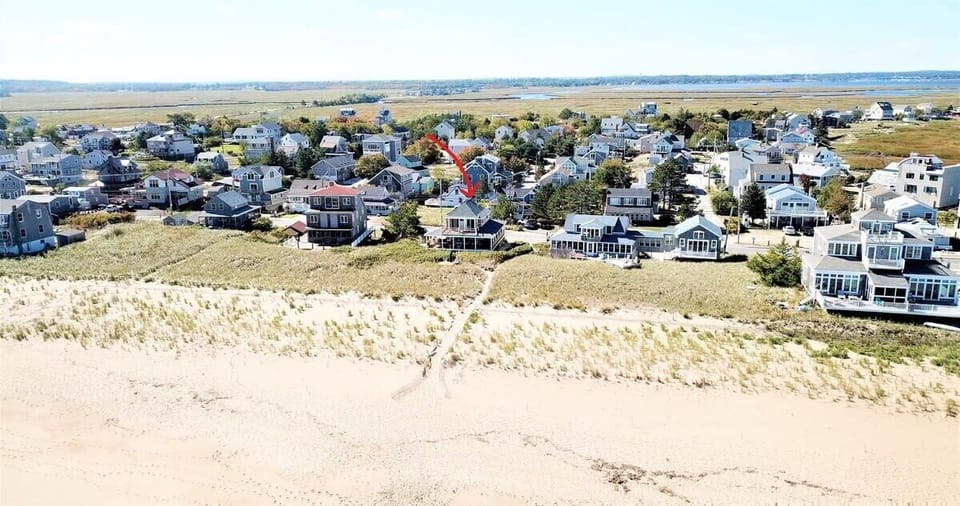 Private beachfront property just steps from ocean, markets, ice cream shop and breakfast joins.