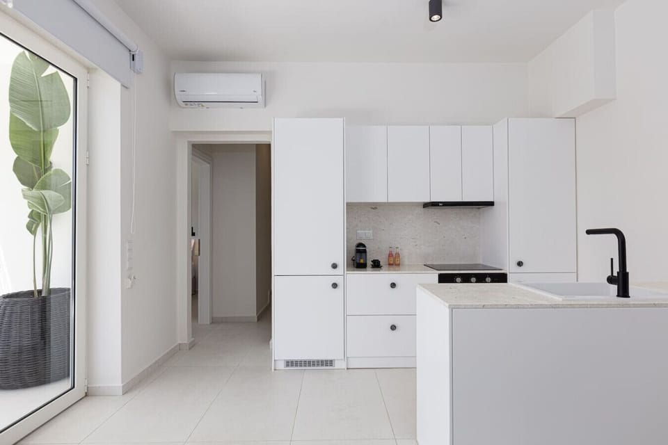 A fully equipped kitchen for culinary creations.