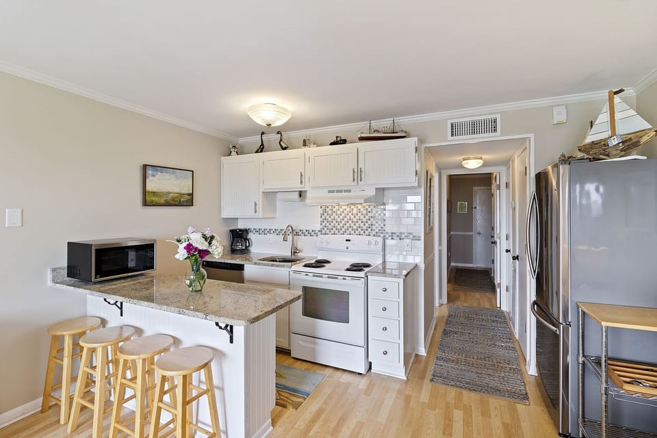 Living Room & Kitchen Area