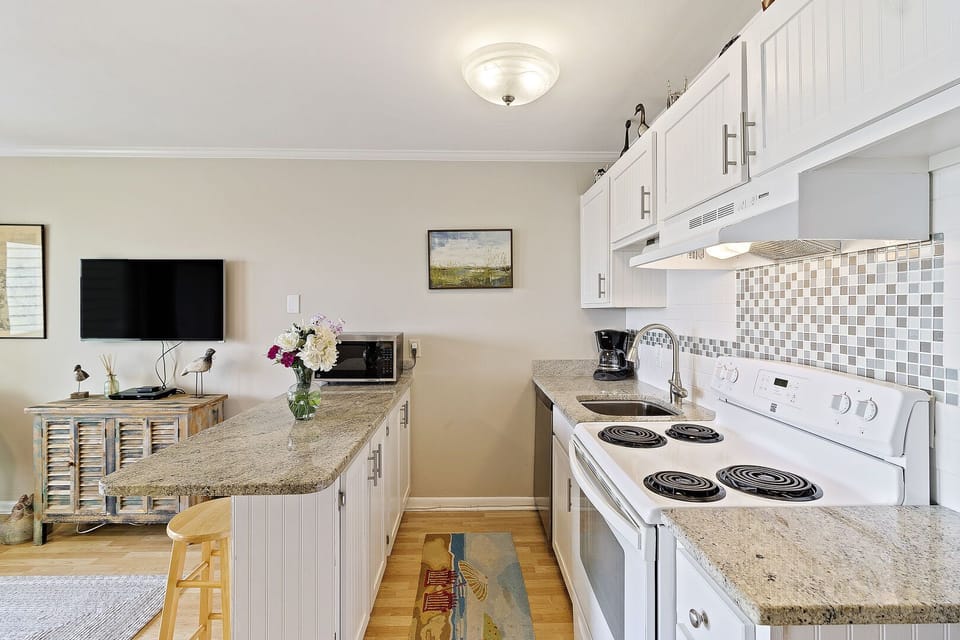 Living Room & Kitchen Area