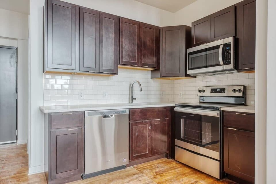Fully stocked kitchen