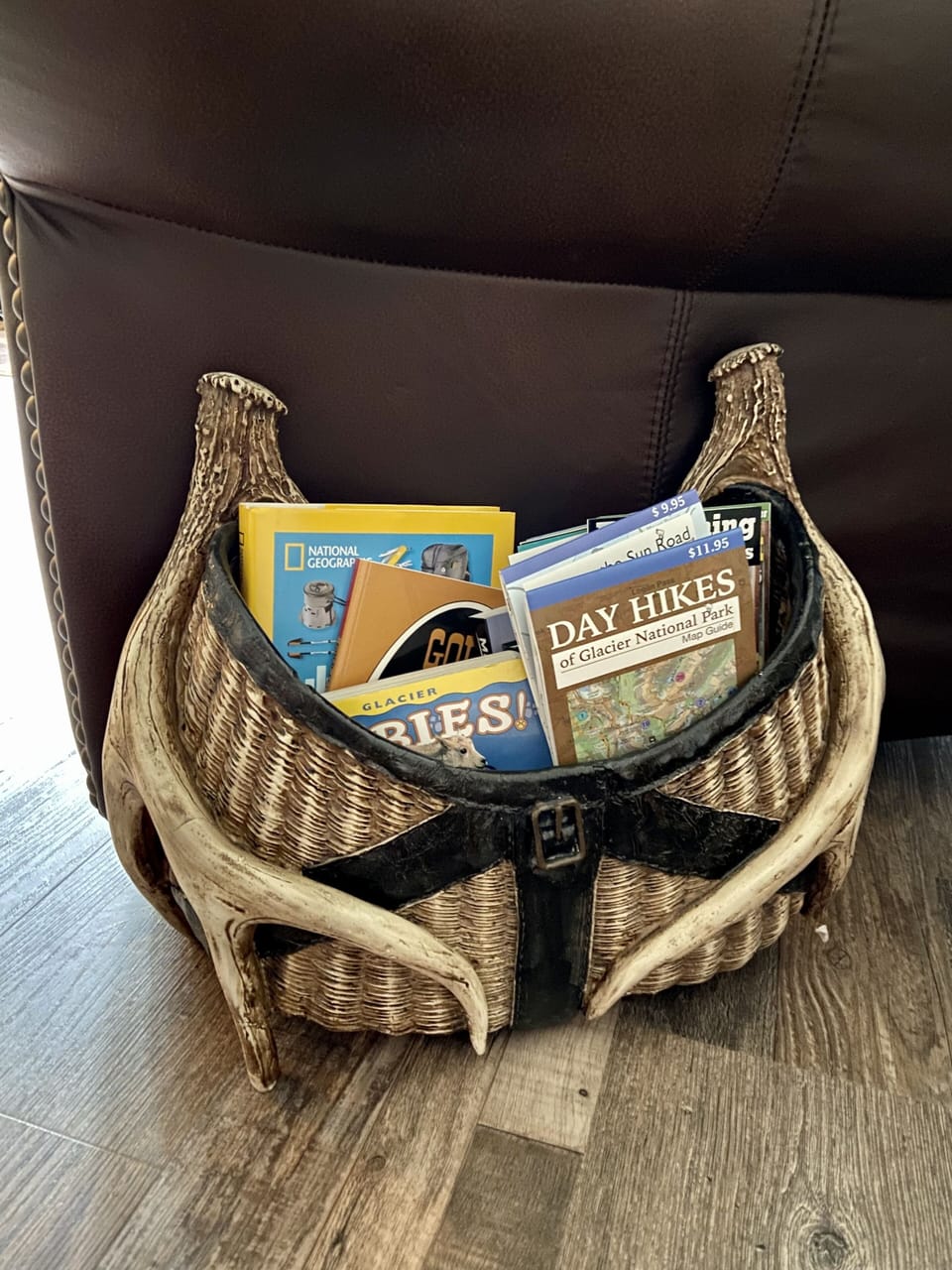 Maps and guide books for exploring the area