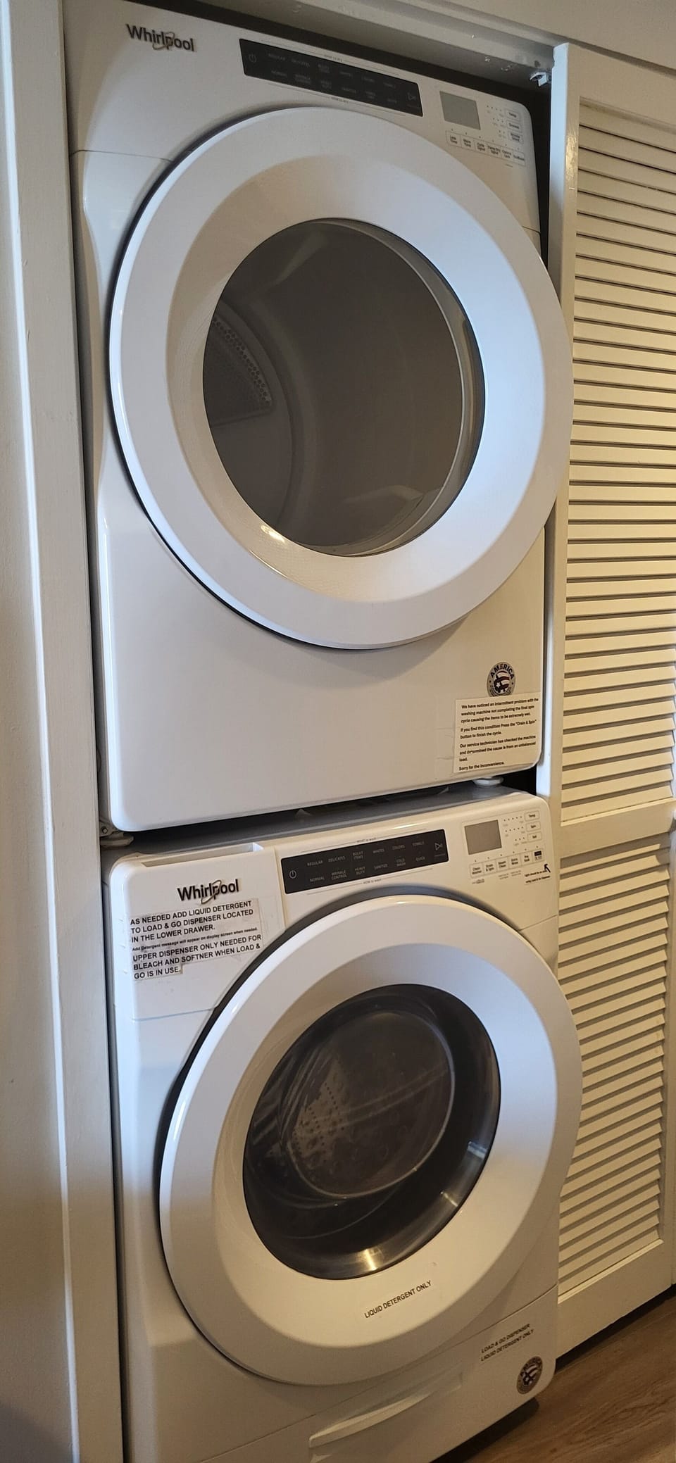 In unit Washer & Dryer