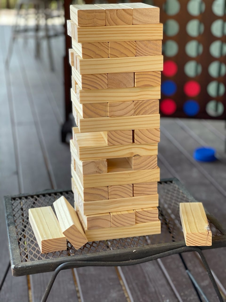 Jenga anyone??? Don’t let it fall!!! 