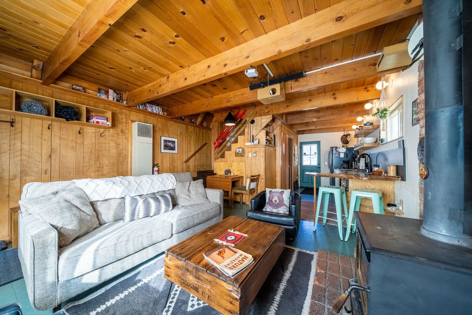 Cozy room corner view